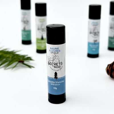 <em>Baume à lèvres</em><br>Épinette blanche