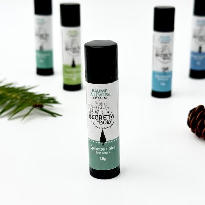<em>Baume à lèvres</em><br>Épinette noire