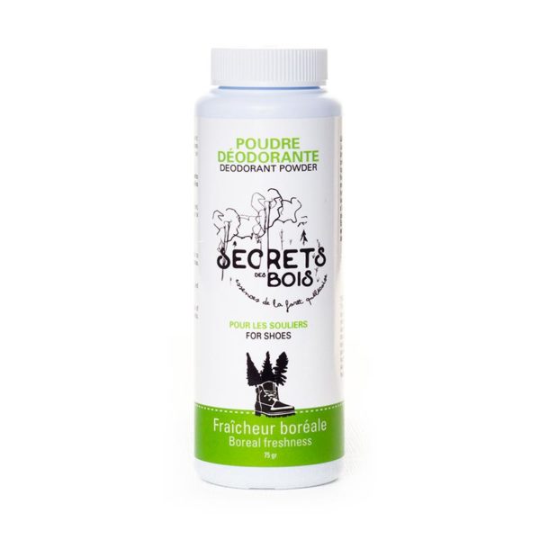 <em>Poudre déodorante</em><br>Fraîcheur boréale